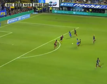 ¿Adelantado? El gol que le anularon a Boca