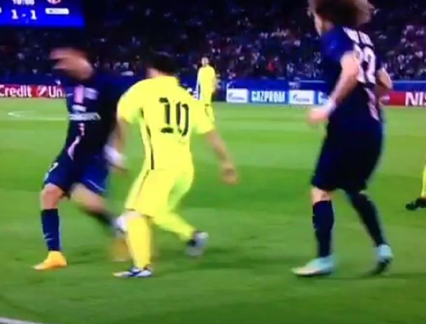 VIDEO: Mirá el caño de Lionel Messi a Javier Pastore