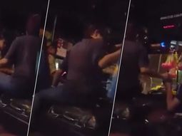 video: escrachan a un chofer que maneja con cervezas en el colectivo video: escrachan a un chofer que maneja con cervezas en el colectivo