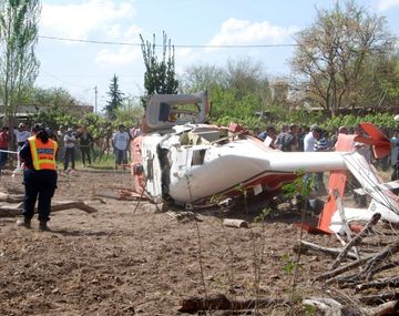 El helicóptero de Gioja no tuvo fallas