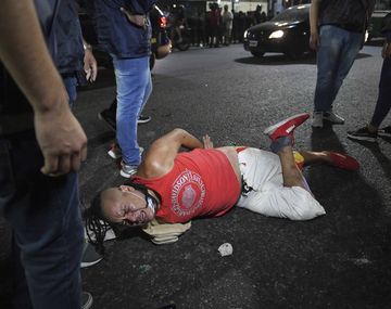 Brutal represión policial en el Congreso: gas pimienta
