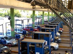 barreras altas en la autopista buenos aires - la plata barreras altas en la autopista buenos aires - la plata