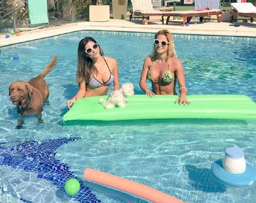 El álbum íntimo del festejo navideño de Jésica Cirio