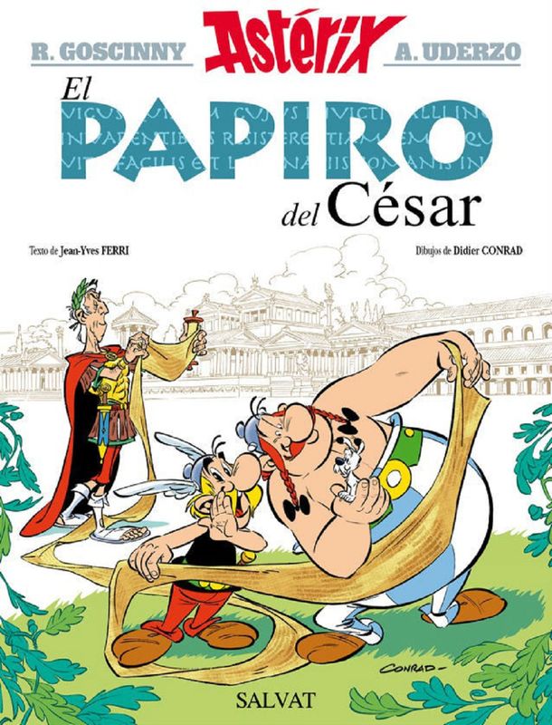 Astérix vuelve al ruedo con una historia inspirada en WikiLeaks y las redes