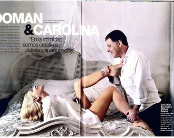 Confesiones íntimas de Doman y su novia: En la cama somos creativos