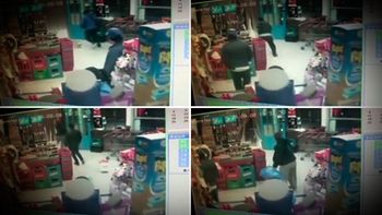 video: asi asesinaron al policia en el super chino de longchamps video: asi asesinaron al policia en el super chino de longchamps