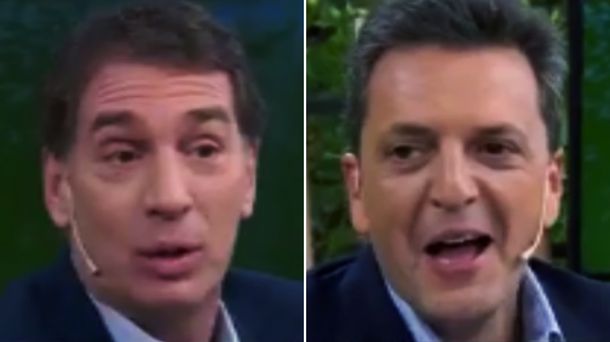 VIDEO: El cruce entre Massa y Santilli por la coherencia de Carrió