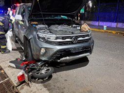 Lunes accidentado en Palermo y Parque Patricios: motociclistas resultaron heridos