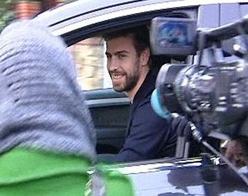 Piqué afirmó que Shakira y el bebé están muy bien