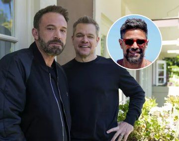Desopilante: Ben Affleck y Matt Damon recrearon el audio que avergonzó a Luciano Castro