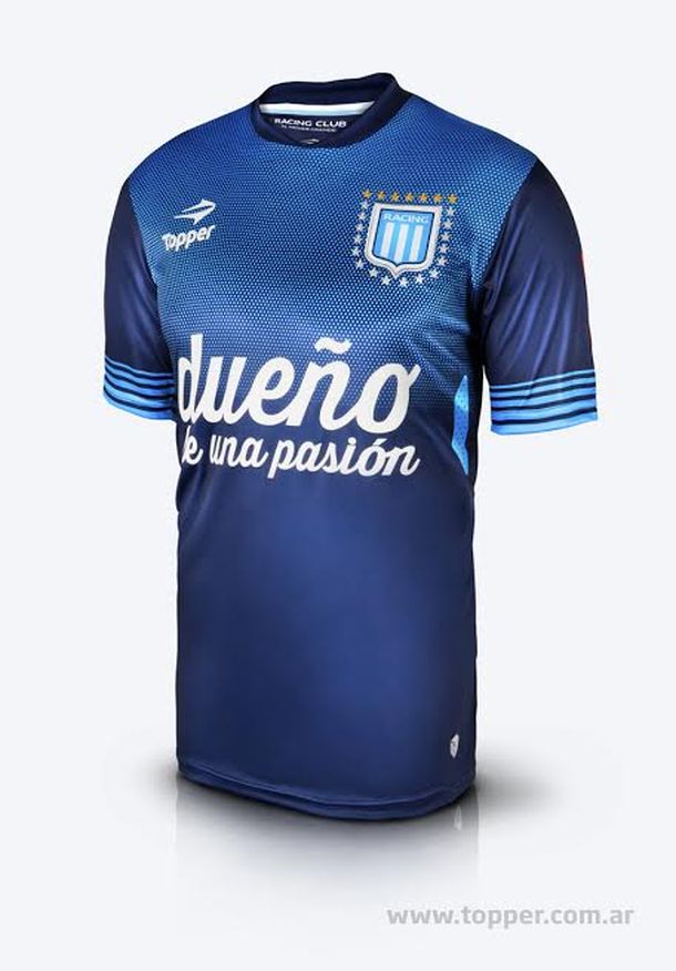 Conocé cómo es la nueva camiseta de Racing para 2014