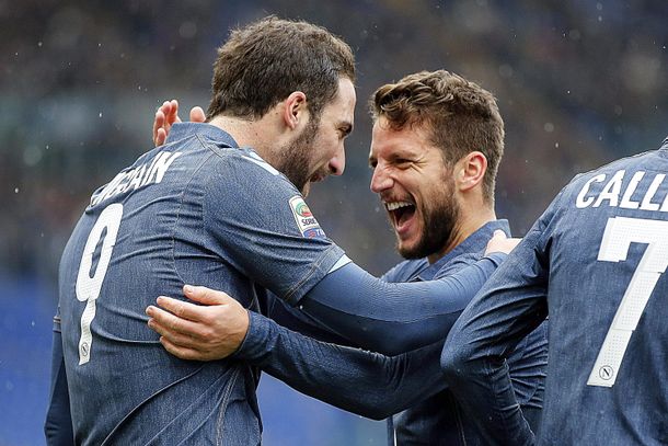 El golazo de Higuaín para el triunfo de Napoli