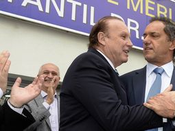 scioli se mostro con othacehe y respondio a las criticas de randazzo scioli se mostro con othacehe y respondio a las criticas de randazzo