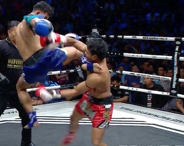 VIDEO: Brutal nocaut en una pelea de muay thai