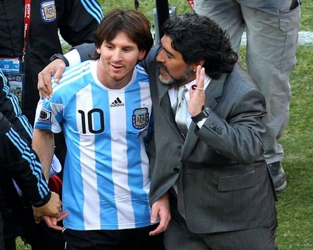 Diego Maradona, sobre Messi: Está madurando como jugador