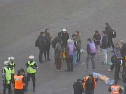insolita protesta en el obelisco: docentes universitarios jugaron un picadito insolita protesta en el obelisco: docentes universitarios jugaron un picadito