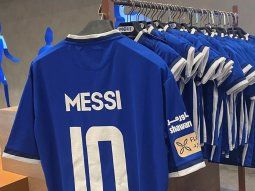 La particular camiseta de Messi que venden en Arabia Saudita: a qué se debe