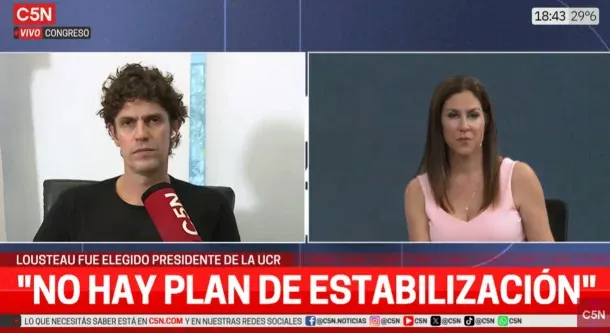 Tras ser elegido nuevo presidente de la UCR, Martín Lousteau liquidó a Milei: Prometen un calvario