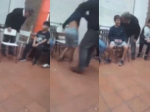 Video: tremenda agresión de un maestro a un alumno de 11 años en una escuela