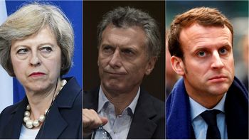 A Macri se le complica reunirse con May y Macron A Macri se le complica reunirse con May y Macron
