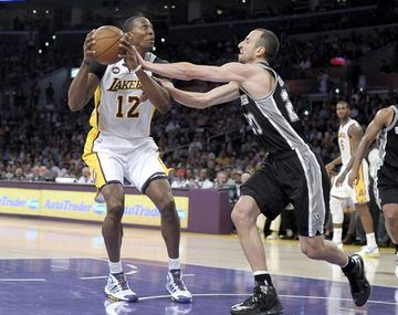 Los Spurs vencieron a los Lakers y pasaron a semifinales