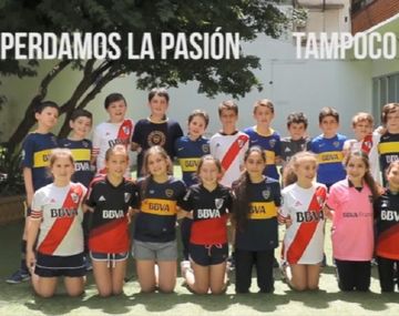 La emotiva lección de chicos de 4to grado por la final de Boca y River