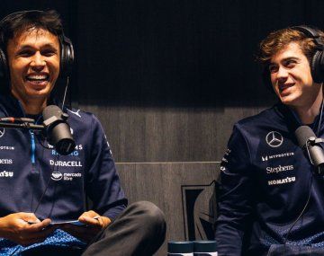 Franco Colapinto y Alex Albon