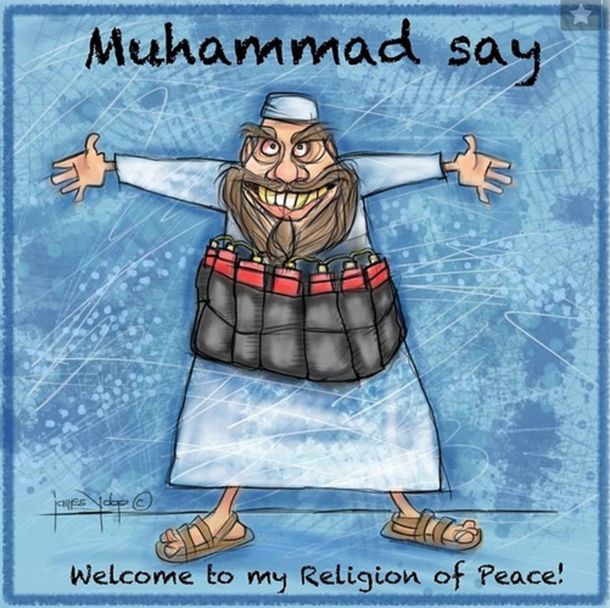 Estas son algunas de las caricaturas que generaron la bronca de los terroristas
