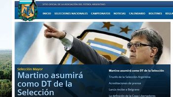 oficial: la afa presentara a gerardo martino como dt oficial: la afa presentara a gerardo martino como dt