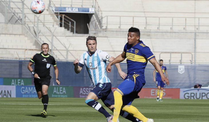 Racing eliminó a Boca en los penales y es finalista de la Copa de la Liga