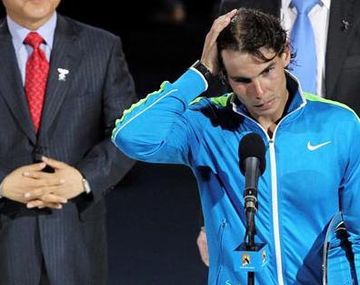 Rafa Nadal suspendió la exhibición con Djokovic en Madrid