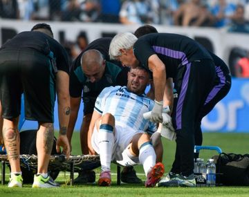 El tobillo de Maravilla Martínez encendió la alarma en Racing tras el empate en el Cilindro