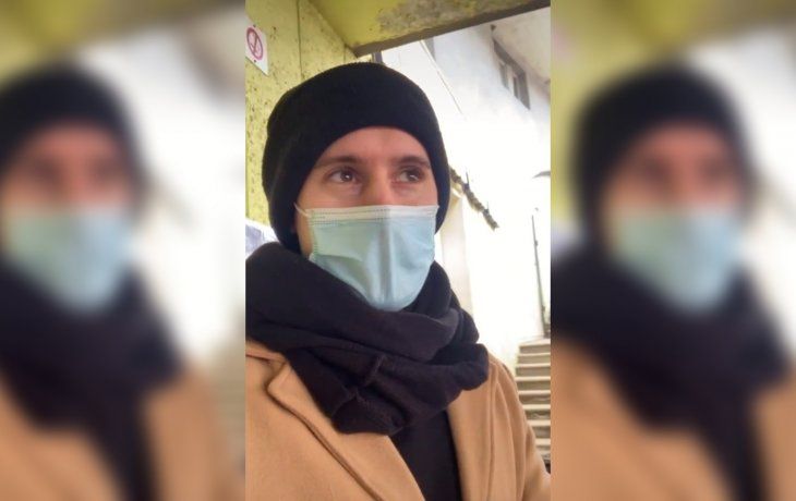 Un argentino mostró la huida de Ucrania ante el avance de Rusia