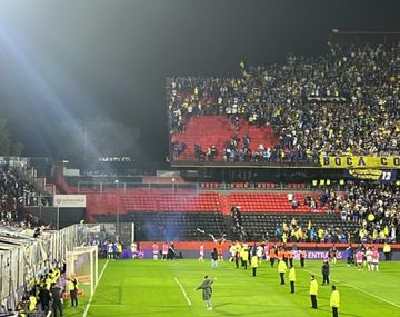 El partido entre Boca y Gimnasia
