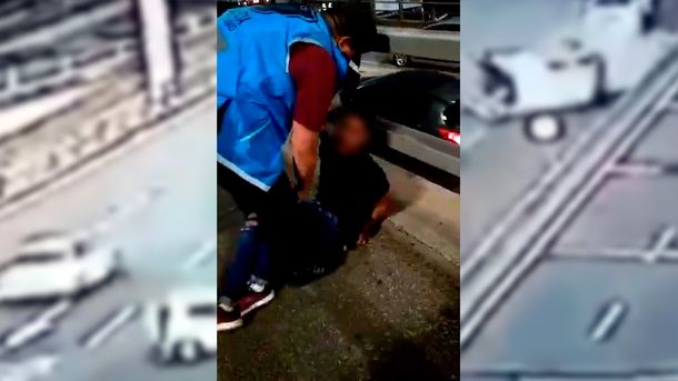 Corrió una picada por General Paz, chocó y se burló de la víctima: Te choqué, gato