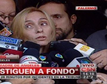 Ángeles está en el cielo