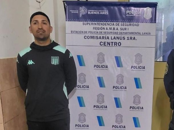 Detuvieron a Leo Paredes, líder de la barrabrava de Racing