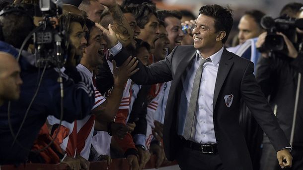 Muñeco copero: todas las finales de River en el ciclo de Marcelo Gallardo