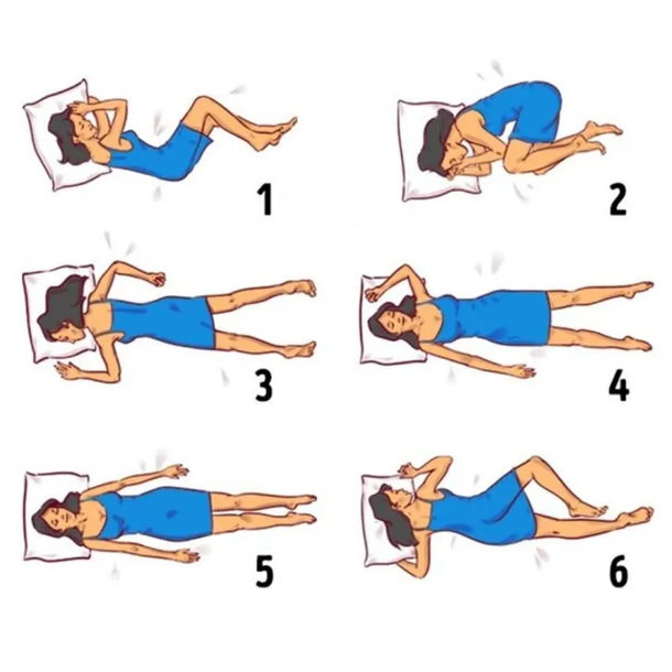 Test viral: la forma en que dormís puede revelar rasgos de tu personalidad