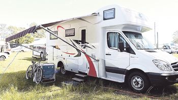 Los motorhomes que se fabrican en el país pueden albergar a cinco personas