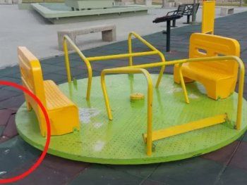 Una nena se accidentó en una plaza y podría perder dedos de un pie