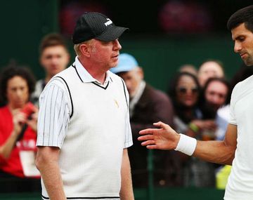 Boris Becker fue el entrenador de Djokovic durante tres años