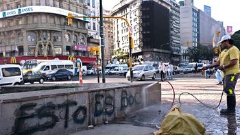 por el vandalismo, se gasta un millon de pesos al mes