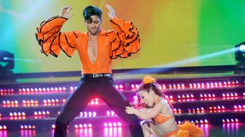 Piquín, en su victoria con Noelia Pompa Piquín, en su victoria con Noelia Pompa