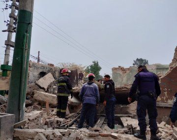 Derrumbe en Ituzaingó: hallaron sin vida al obrero que quedó atrapado