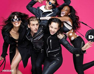 Una modelo con vitiligo