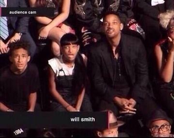 La insólita reacción de Will Smith al ver el show de Miley Cyrus