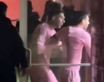 La inesperada reacción de Messi con el árbitro tras la goleada ante LAFC