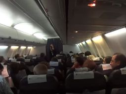 video: un piloto emociono a ex combatientes de malvinas en pleno vuelo video: un piloto emociono a ex combatientes de malvinas en pleno vuelo