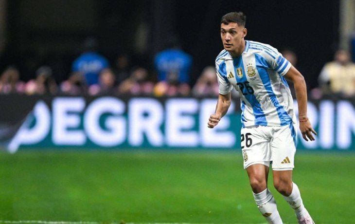 Nahuel Molina, jugador de la Selección argentina